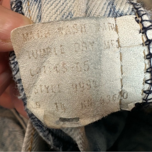 Vintage 80’s Paris Sport Club Iconic Acid Wash High Rise Mom Shorts Size 9 - Picture 8 of 8